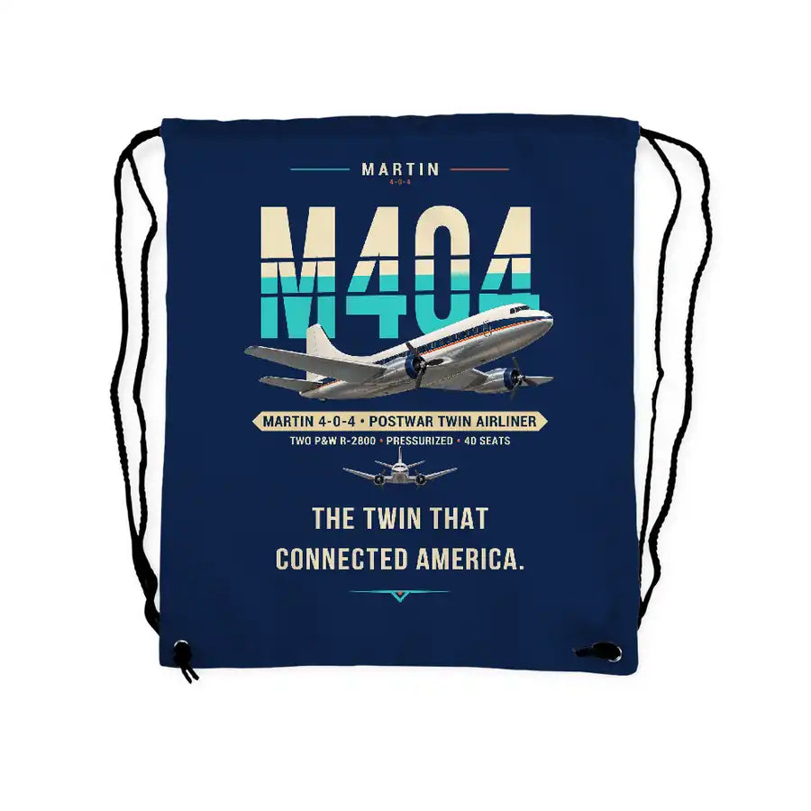 Martin 4-0-4 - Drawstring Bag - Original - Dark Blue