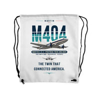 Thumbnail for Martin 4-0-4 - Drawstring Bag - Original - White