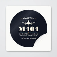 Thumbnail for Martin 4-0-4 - Heritage - Circle Sticker - Peel
