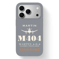 Thumbnail for Martin 4-0-4 - Heritage + Name - MagSafe iPhone 17 Pro - Gray
