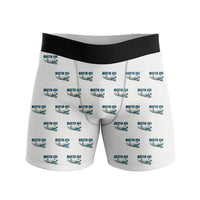 Thumbnail for Martin 4-0-4 - Men Boxers - Cartoon Pattern - White