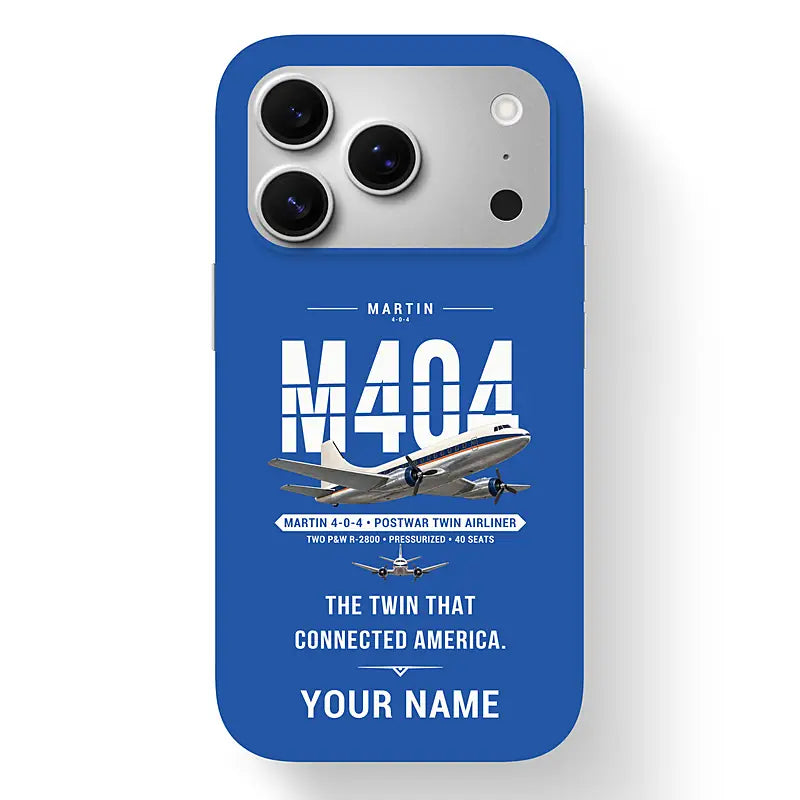 Martin 4-0-4 - Original + Name - MagSafe iPhone 17 Pro - Blue