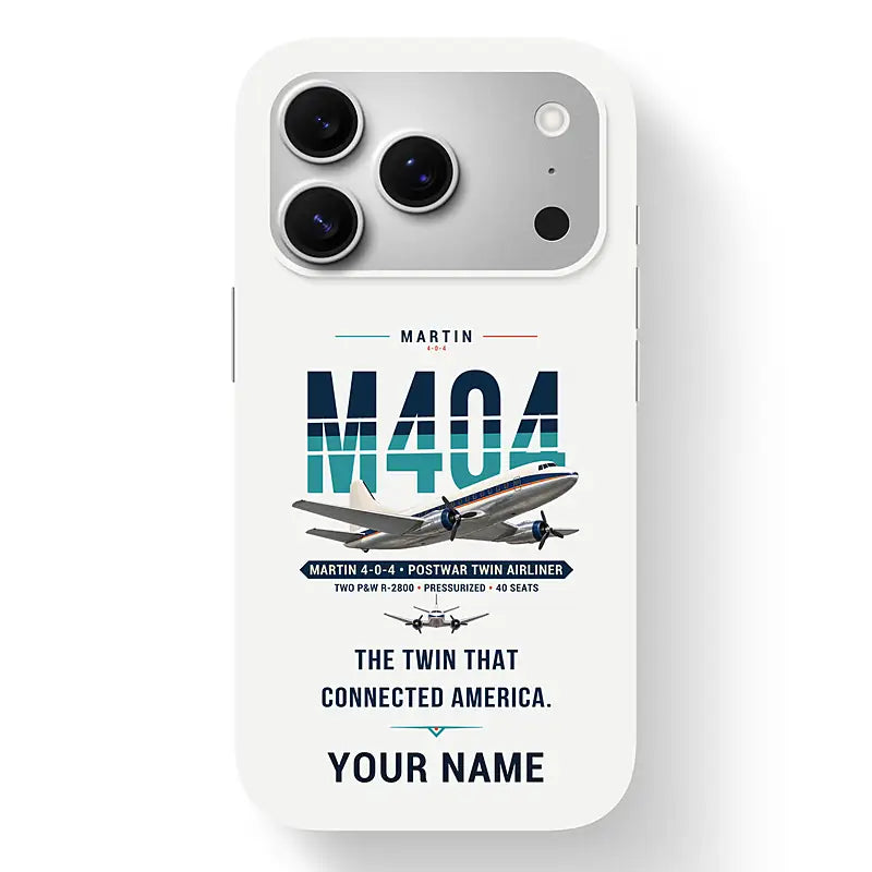 Martin 4-0-4 - Original + Name - MagSafe iPhone 17 Pro - White