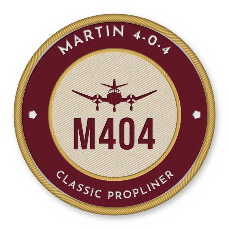 Martin 4-0-4 Patches - Circle - Burgundy Cream