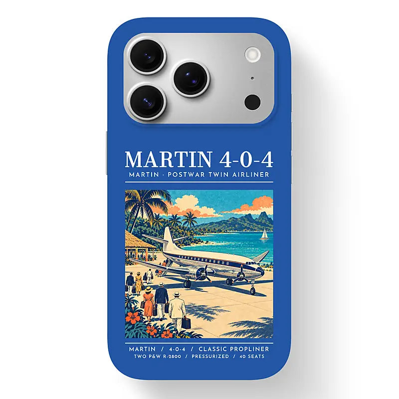 Martin 4-0-4 - Poster - MagSafe iPhone 17 Pro - Blue