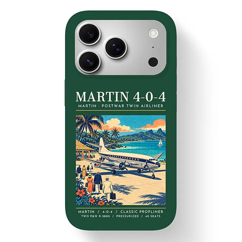 Martin 4-0-4 - Poster - MagSafe iPhone 17 Pro - Dark Green