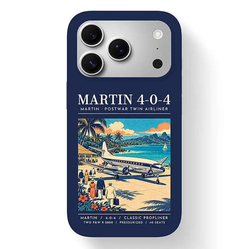 Martin 4-0-4 - Poster - MagSafe iPhone 17 Pro - Navy Blue