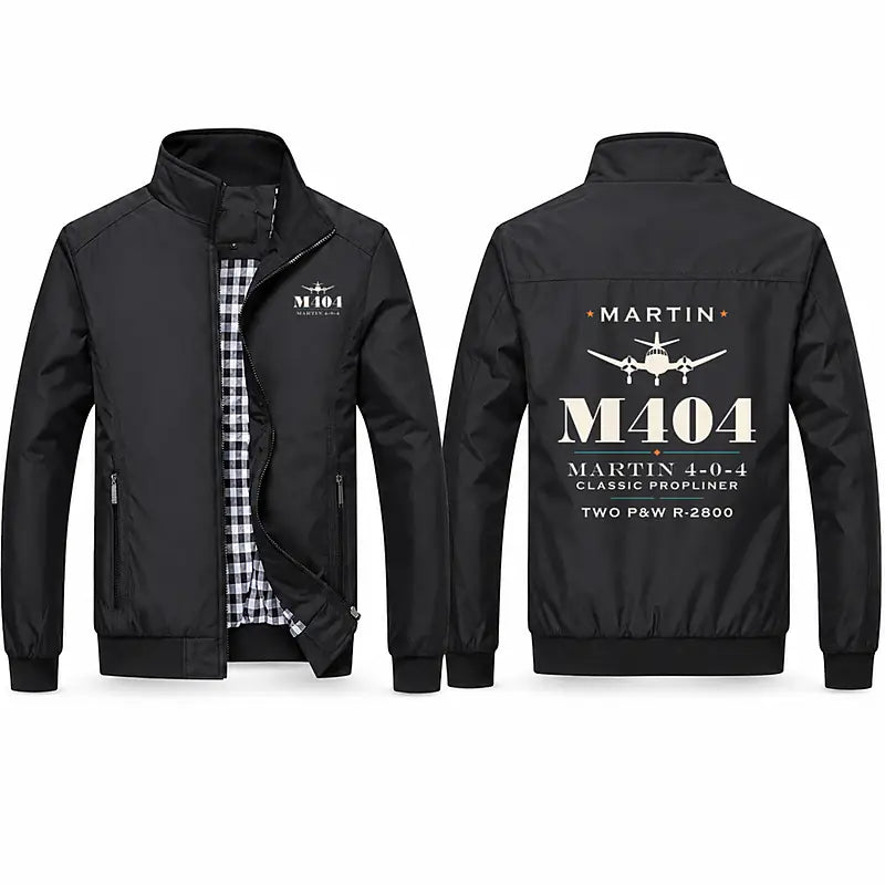 Martin 4-0-4 Stylish Jackets - Stand Collar - Heritage - Black