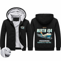 Thumbnail for Martin 4-0-4 Zipped Sweatshirts - Cartoon - Black