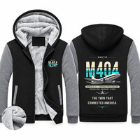 Thumbnail for Martin 4-0-4 Zipped Sweatshirts - Original - Black & Gray