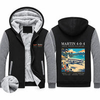 Thumbnail for Martin 4-0-4 Zipped Sweatshirts - Poster - Black & Gray