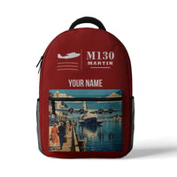 Thumbnail for Martin M-130 - 3D Backpack - Red + Name
