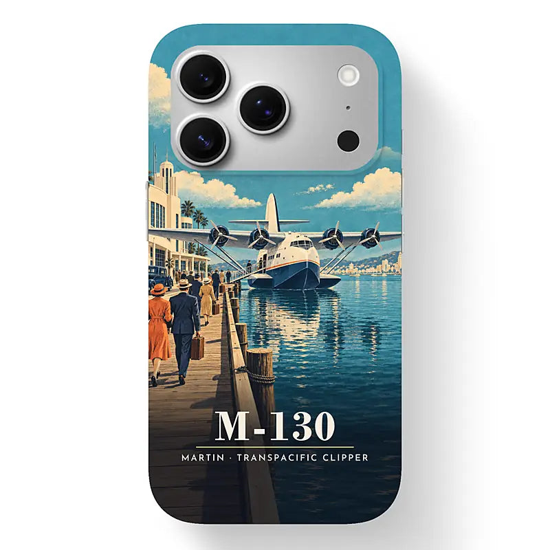 Martin M-130 - 3D + Title - MagSafe iPhone 17 Pro - Black