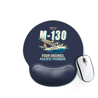 Thumbnail for Martin M-130 - Cartoon - Ergonomic Mouse Pad - Navy Blue