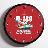 Thumbnail for Martin M-130 - Cartoon - Framed - Red