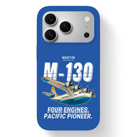Thumbnail for Martin M-130 - Cartoon - MagSafe iPhone 17 Pro - Blue