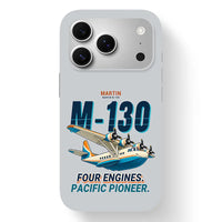 Thumbnail for Martin M-130 - Cartoon - MagSafe iPhone 17 Pro - Light Gray