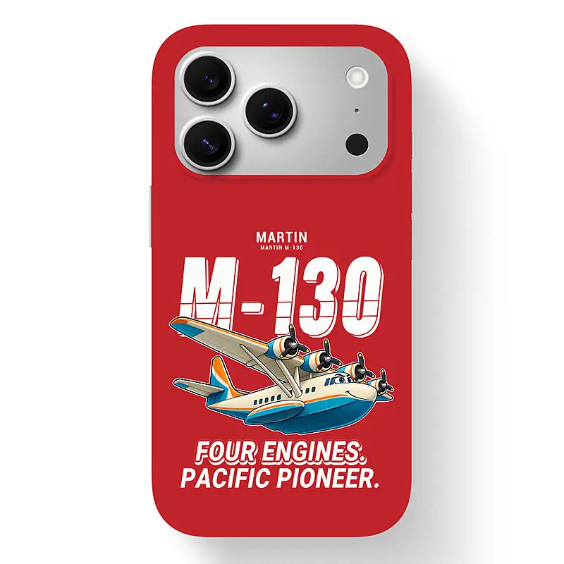 Martin M-130 - Cartoon - MagSafe iPhone 17 Pro - Red
