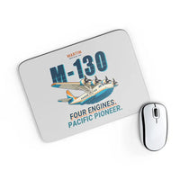 Thumbnail for Martin M-130 - Cartoon - Mouse Pad - Light Gray