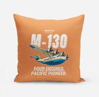 Thumbnail for Martin M-130 - Cartoon - Pillow - Orange