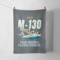 Thumbnail for Martin M-130 - Cartoon - Towel - Gray
