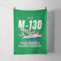Thumbnail for Martin M-130 - Cartoon - Towel - Green