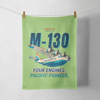 Thumbnail for Martin M-130 - Cartoon - Towel - Light Green