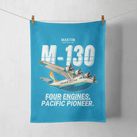 Thumbnail for Martin M-130 - Cartoon - Towel - Turquoise