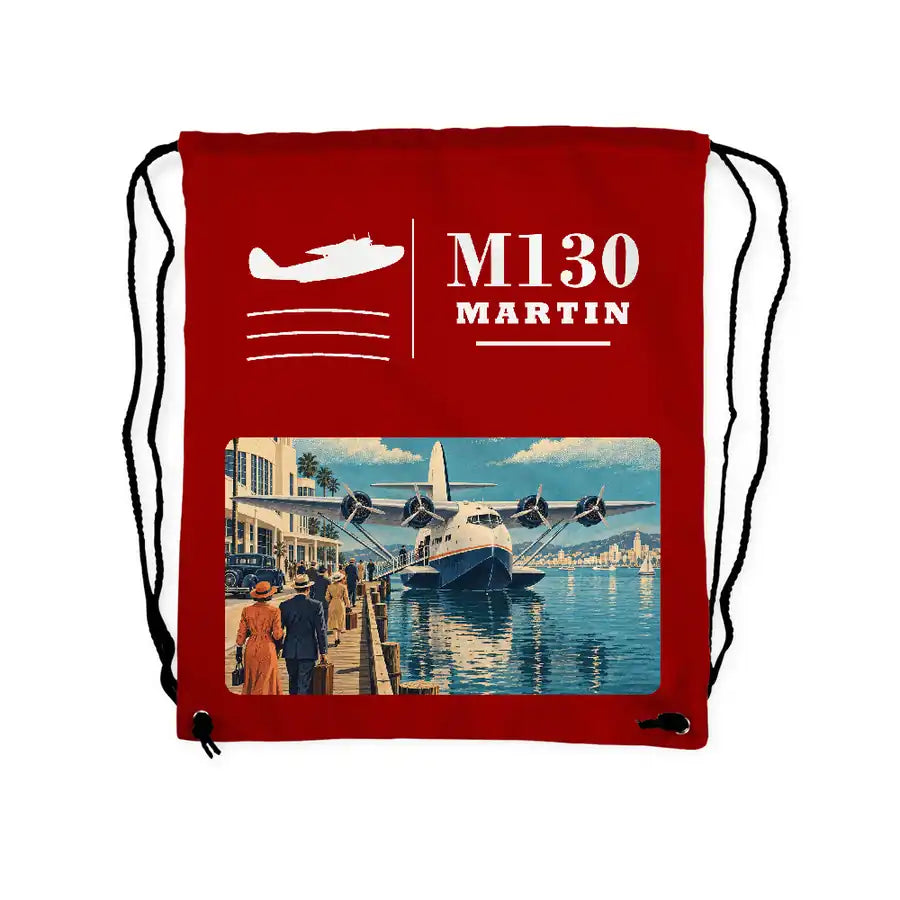 Martin M-130 - Drawstring Bag - Classic - Red