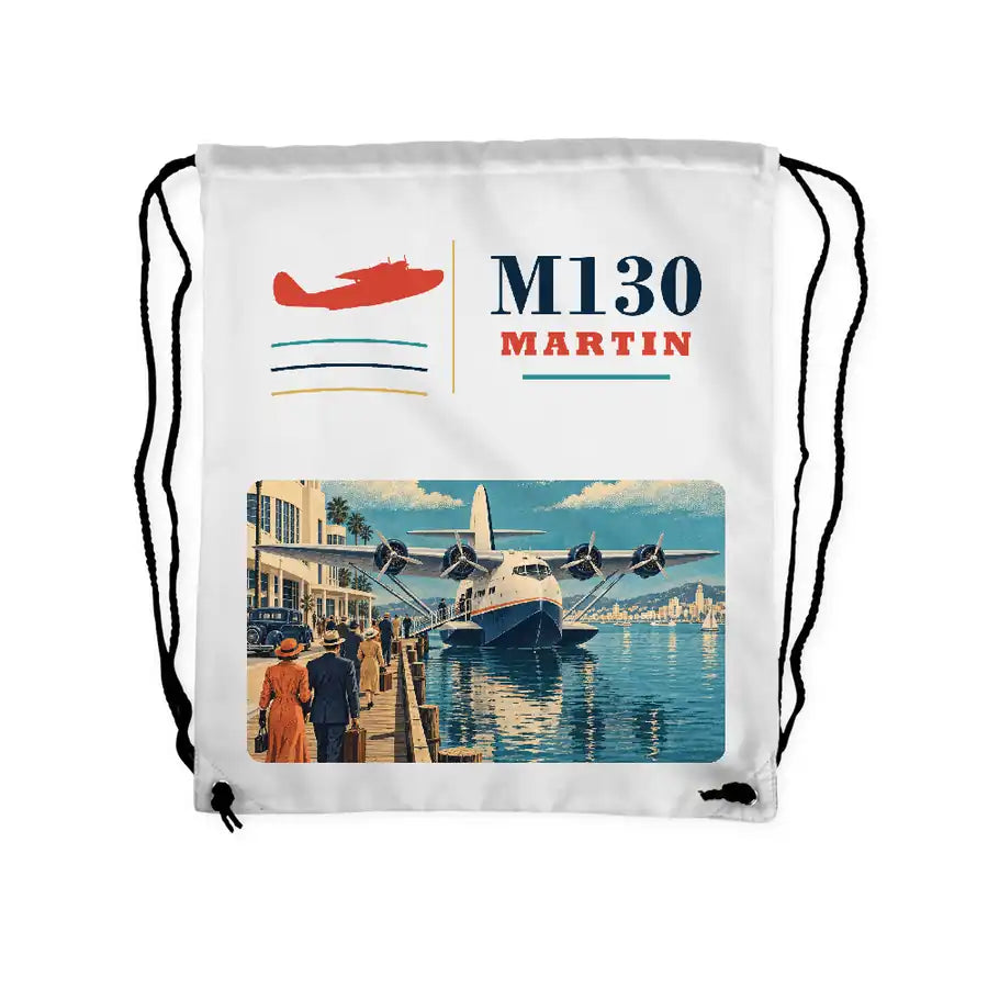 Martin M-130 - Drawstring Bag - Classic - White