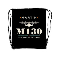 Thumbnail for Martin M-130 - Drawstring Bag - Heritage - Black