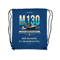 Thumbnail for Martin M-130 - Drawstring Bag - Original - Blue
