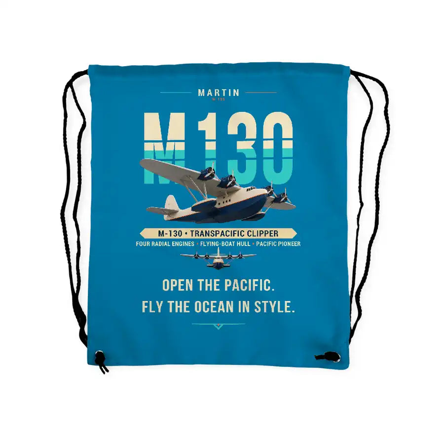 Martin M-130 - Drawstring Bag - Original - Light Blue