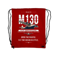 Thumbnail for Martin M-130 - Drawstring Bag - Original - Red