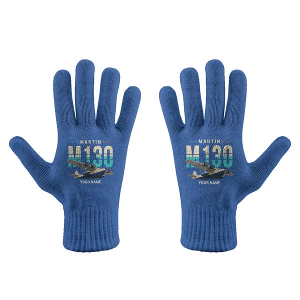 Martin M-130 - Gloves - Full - Original + Name - Blue
