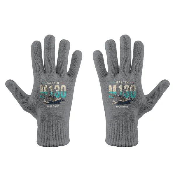 Martin M-130 - Gloves - Full - Original + Name - Gray
