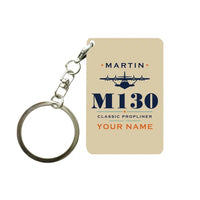 Thumbnail for Martin M-130 - Heritage + Name - Key Chain - Beige