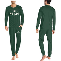 Thumbnail for Martin M-130 - Men Pajamas - Heritage Chest - Dark Green