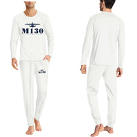 Thumbnail for Martin M-130 - Men Pajamas - Heritage Chest - White