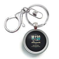 Thumbnail for Martin M-130 - Original - Circle Key Chain - Black