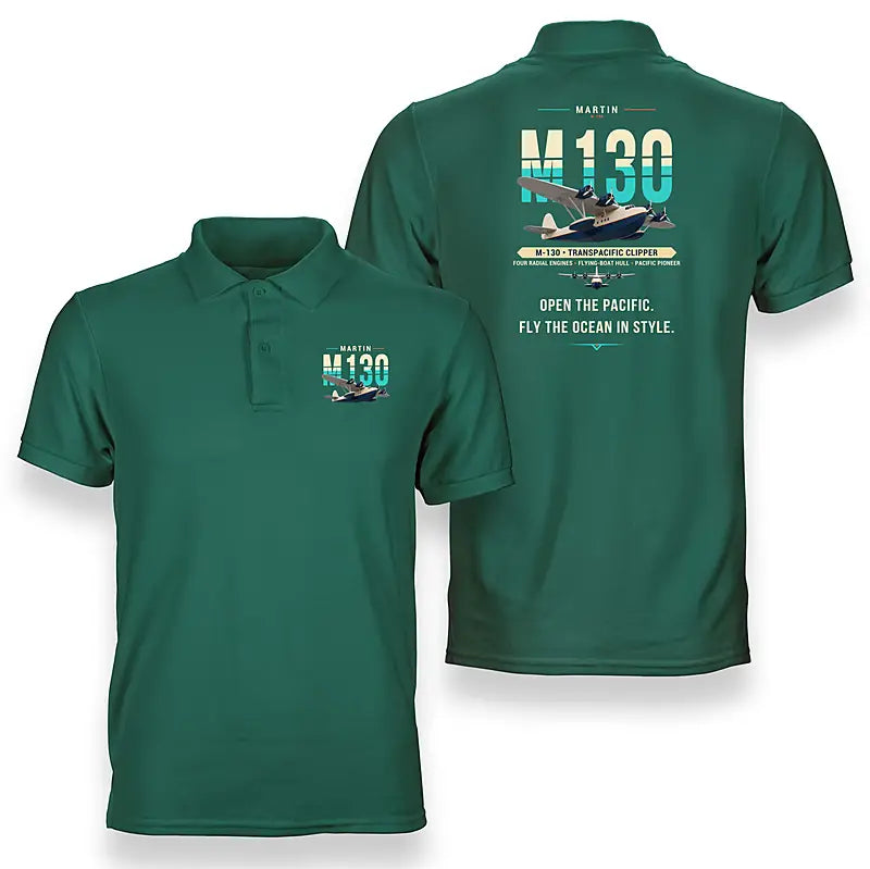 Martin M-130 - Original - Double-Side Polo - Green