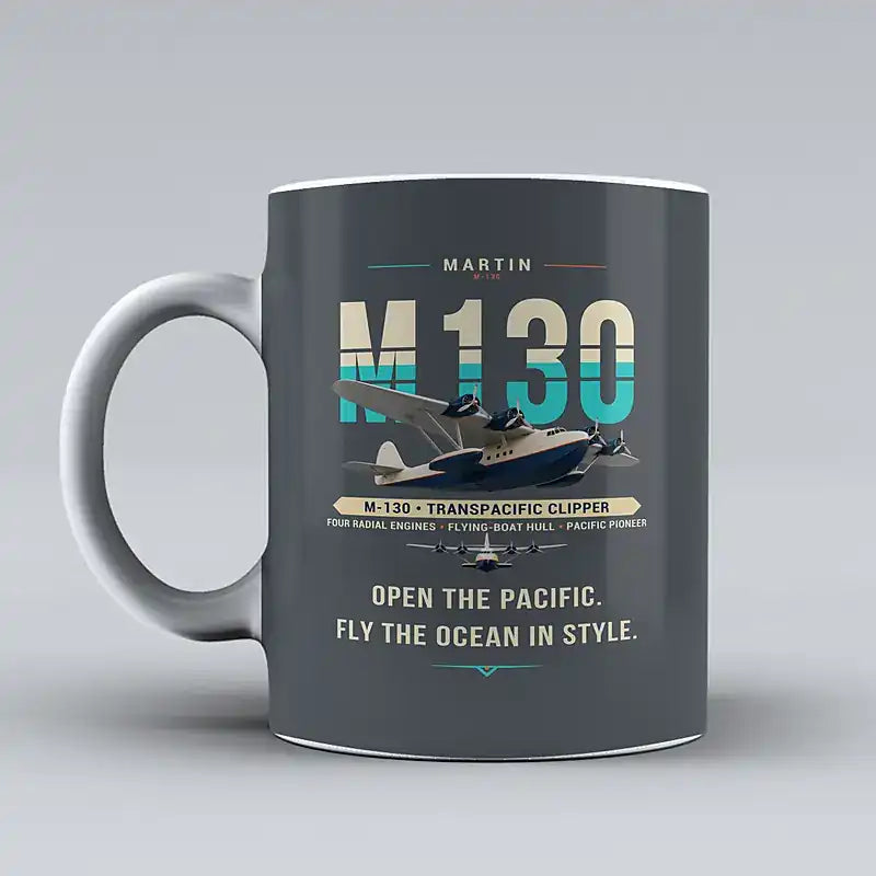 Martin M-130 - Original - Mug - Gray