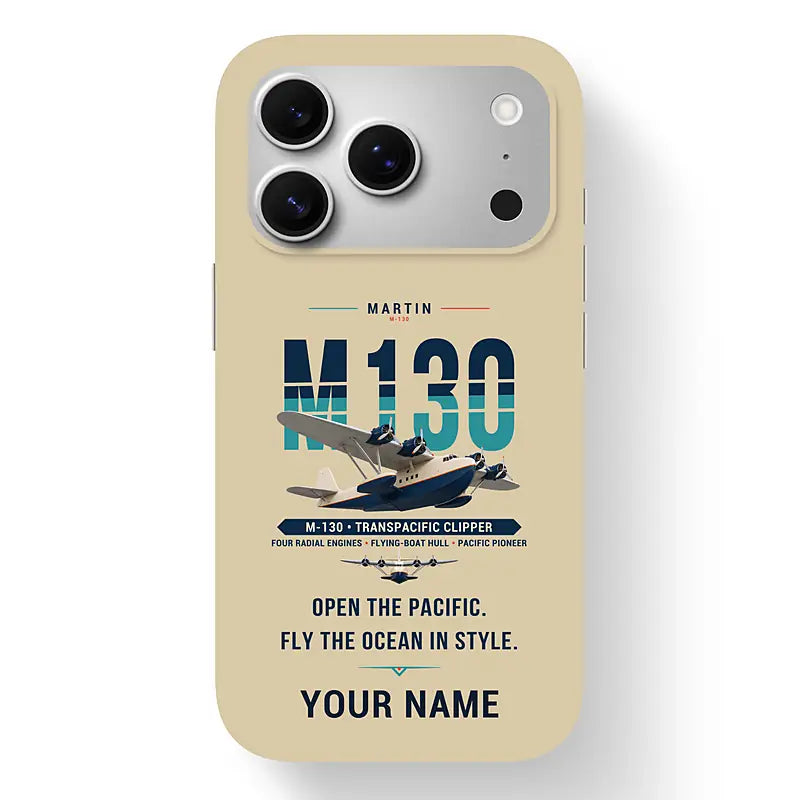 Martin M-130 - Original + Name - MagSafe iPhone 17 Pro - Beige