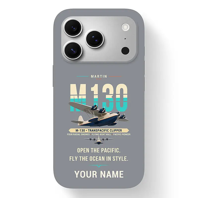 Martin M-130 - Original + Name - MagSafe iPhone 17 Pro - Gray