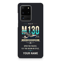Thumbnail for Martin M-130 - Original + Name - Samsung Case - Black