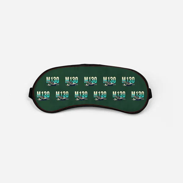 Martin M-130 - Original Pattern - Sleep Mask - Dark Green