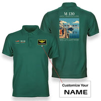 Thumbnail for Martin M-130 - Poster - Double-Side Polo - Green + Name