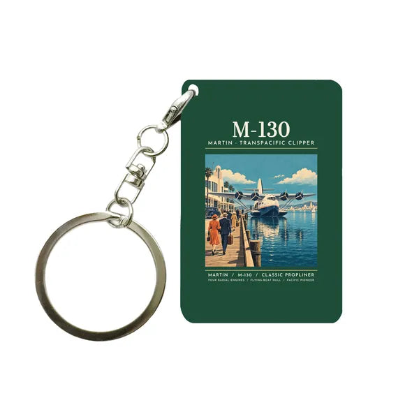 Martin M-130 - Poster - Key Chain - Dark Green