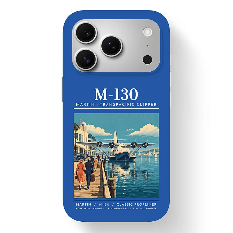 Martin M-130 - Poster - MagSafe iPhone 17 Pro - Blue