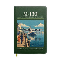 Thumbnail for Martin M-130 - Poster - Notebook - Dark Green
